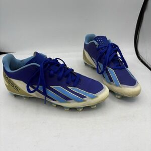 Adidas Soccer Futbol Cleats Mens Size 7 X Crazyfast Messi Club FG Blue ID0724